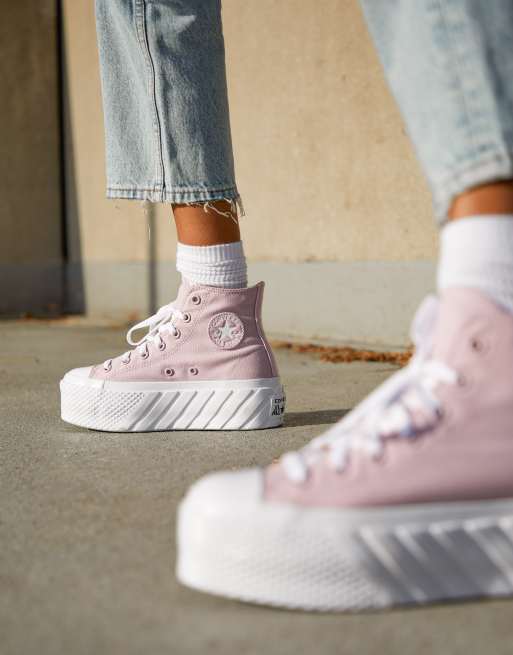 Converse Chuck Taylor Extreme Lift Hi Sneakers alte lilla ASOS