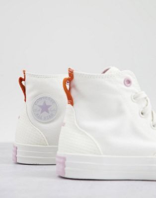converse chuck taylor lift comfort in off white