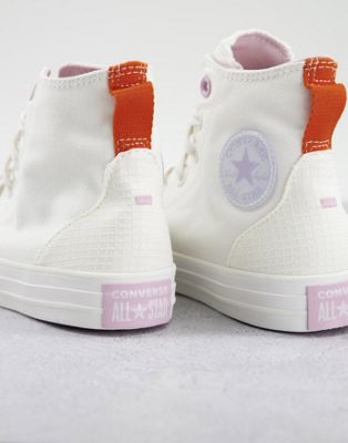 converse chuck taylor lift comfort in off white