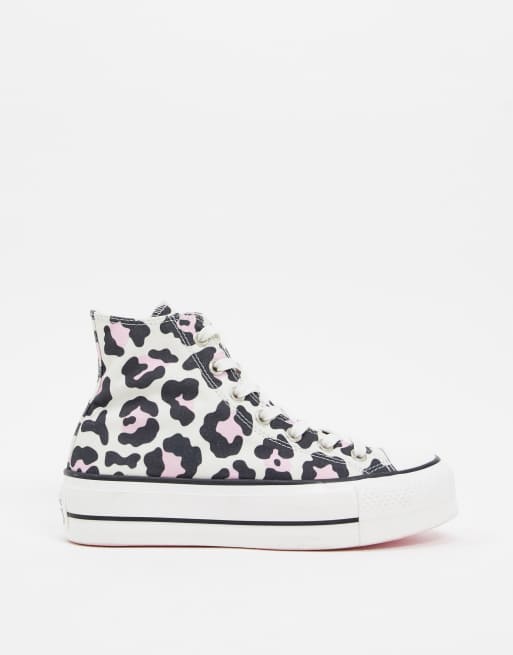 Converse leopardo rosa new arrivals