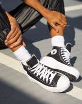 Adidas originals samba primeknit sock sneakers in black cq2218 sales