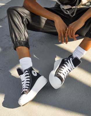 all black converse high tops outfit