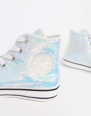 converse sparkle trainers