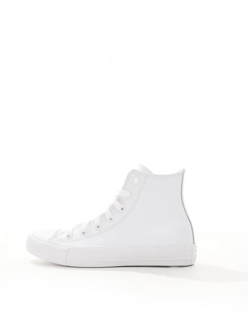 Converse Chuck Taylor hi sneakers in triple white