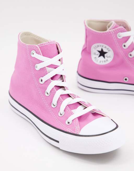 Asos best sale pink converse