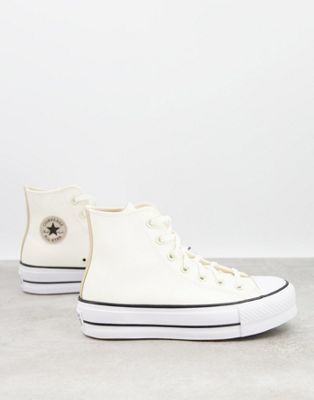 converse lift leather white
