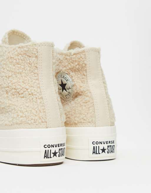 Converse 2025 plateforme creme