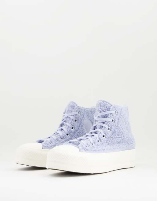 converse cosy club hi borg trainers in black
