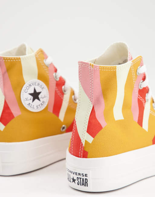 Converse chuck taylor clearance femme orange