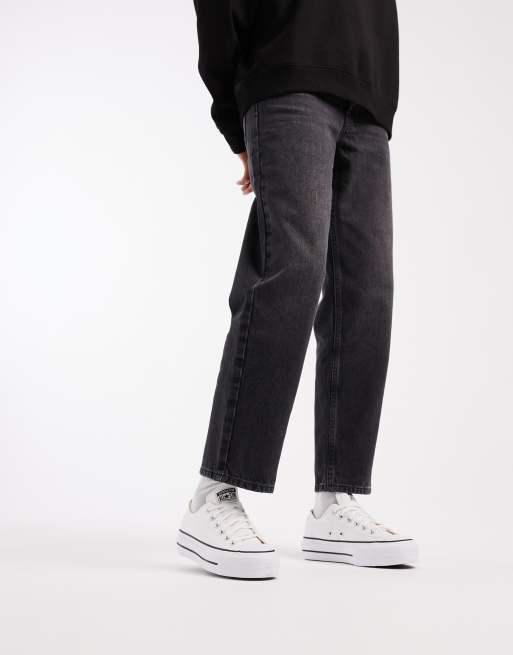 Converse Chuck Taylor - Lift Ox - Sneakers met plateauzool in wit , 3 van 5