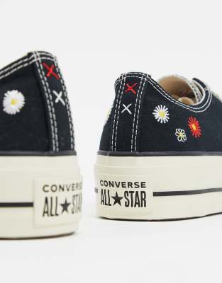 embroidered floral chuck taylor all star