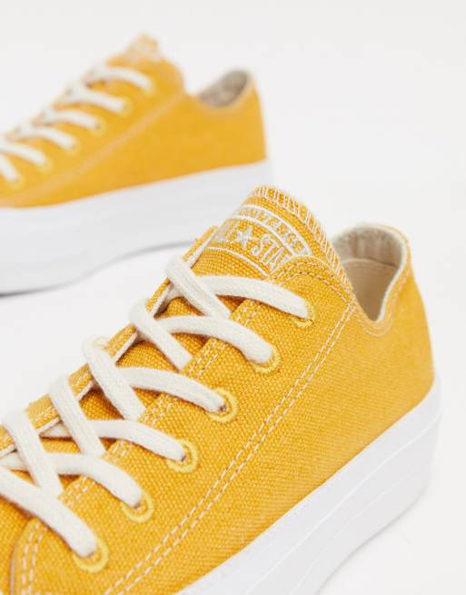 Converse Platform High CD Yellow - SauceMe Customs