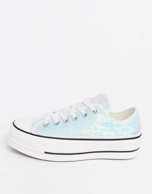 Converse on sale sequin trainers