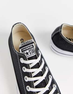 black converse sparkle