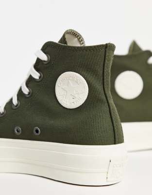 converse lift khaki