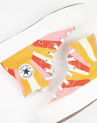 converse chuck taylor lift sunshine