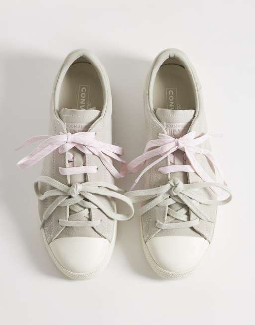  Converse Chuck Taylor - Lo - Grønne sneakers med dobbelte sløjfesnørebånd, 2 af 5
