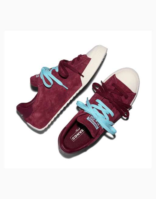 Converse Chuck taylor lo in deep bordeaux/rained out/egret, 3 of 4