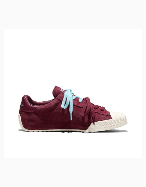 Converse Chuck Taylor Lo in diep bordeaux/rained out/egret - view 1