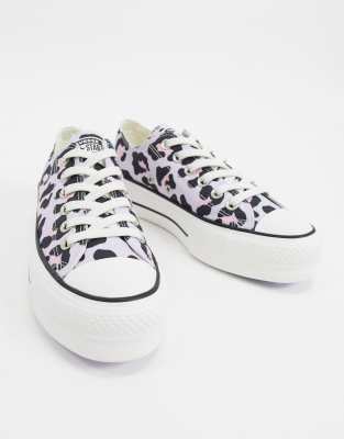 lilac platform converse