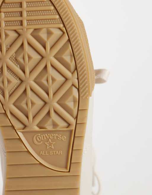 Converse Chuck Taylor Lo Sneaker mit doppelter Schnürung in Beige, 5 von 5