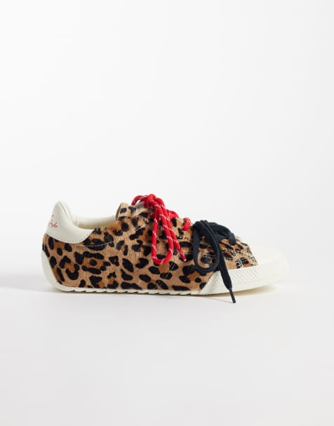 Converse Chuck Taylor Lo sneakers with double lace in leopard print - view 1