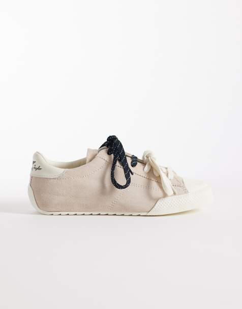 Converse Chuck Taylor Lo sneakers with double lace in off white - view 1