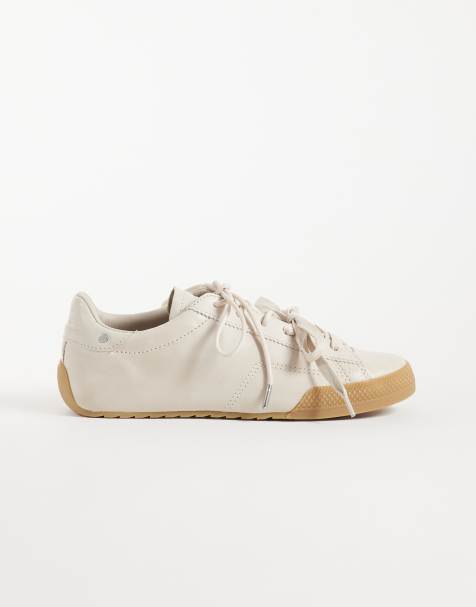 Converse Chuck Taylor Lo trainers with double lace in beige  - view 1