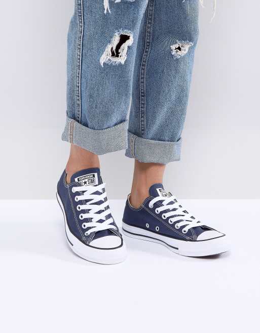 Converse | Converse Chuck Taylor Low Trainers In Blue