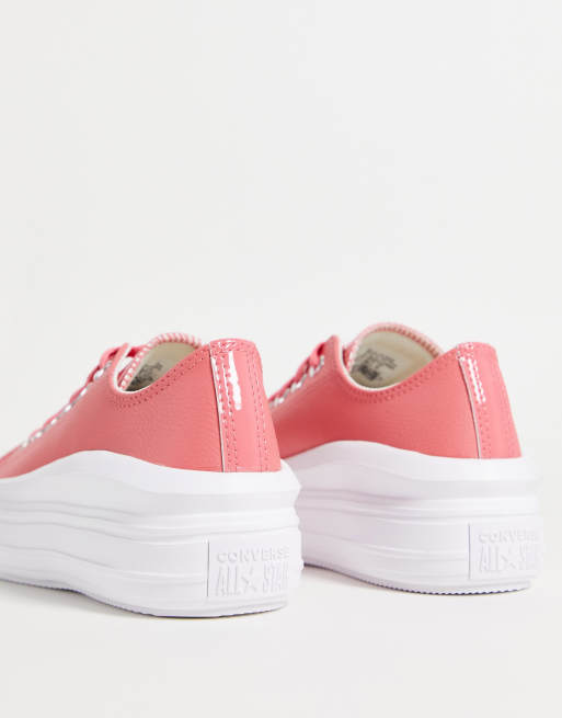 Converse basse shop femme corail