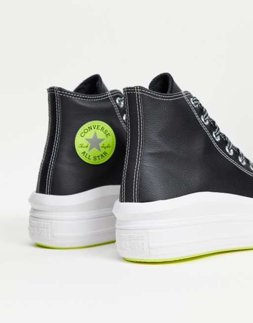 Converse jaune outlet fluo