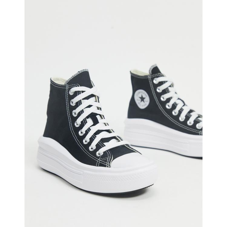 Converse Chuck Taylor Move Hi Sneaker in Schwarz ASOS