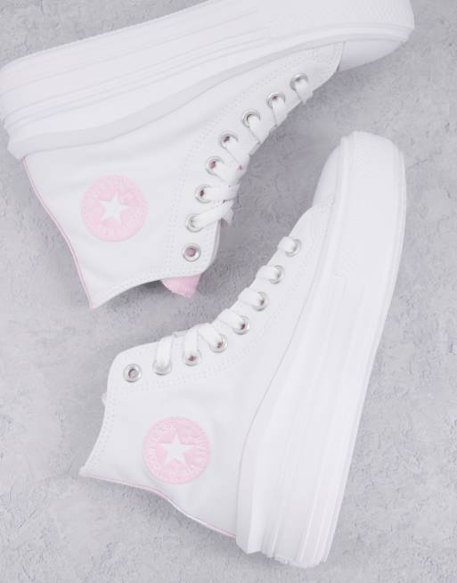Converse rosa chiaro best sale