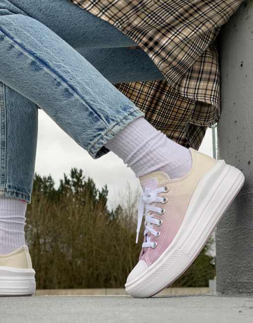 Converse - Chuck Taylor Move Ox - Baskets - Lilas dégradé, 4 de 4