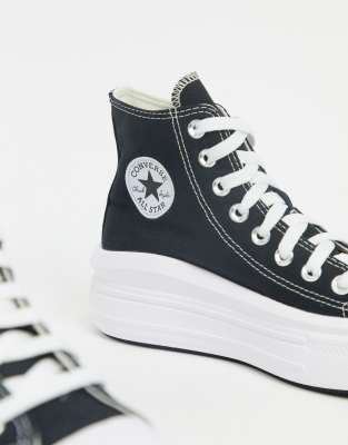 black high top converse asos