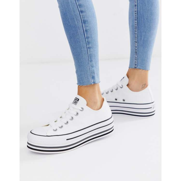 Converse - Chuck Taylor Ox All - Sneakers in wit | ASOS