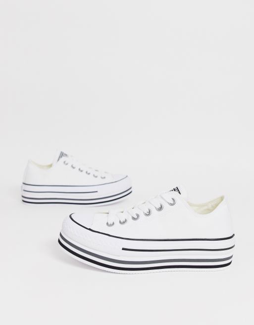 Converse - Chuck Taylor Ox All - Sneakers in wit | ASOS