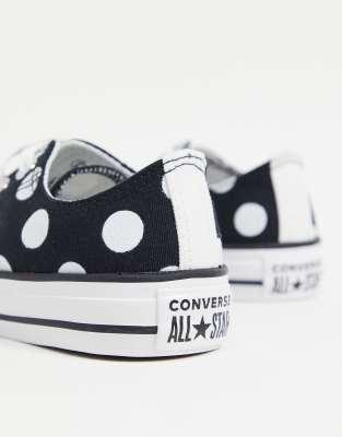 converse a pois noir