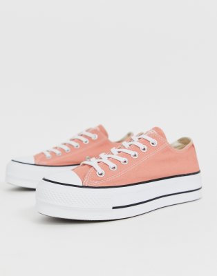 converse chuck taylor peach