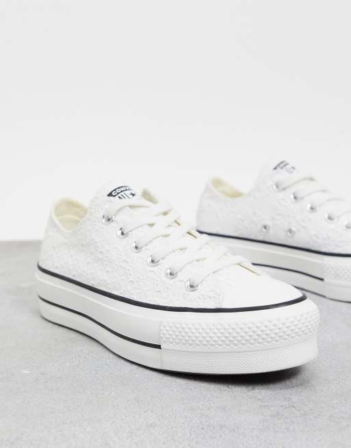 Converse broderie anglaise discount femme