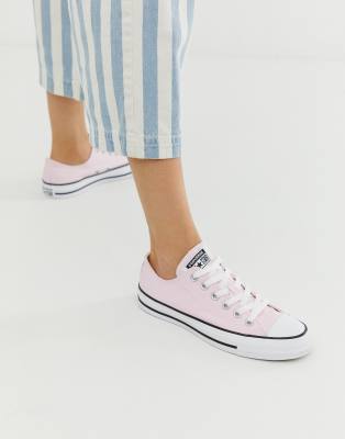 converse ox pink