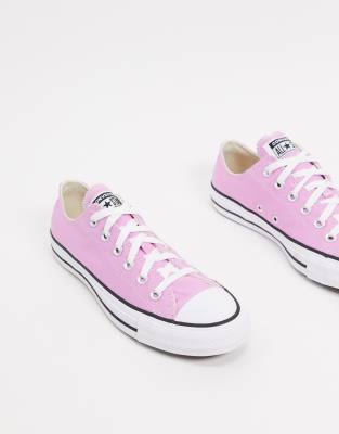 pink sneakers converse