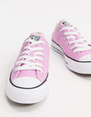 converse ox pink