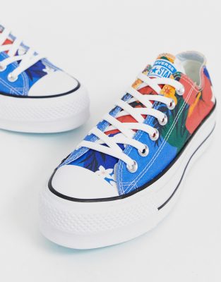 converse chuck taylor ox platform