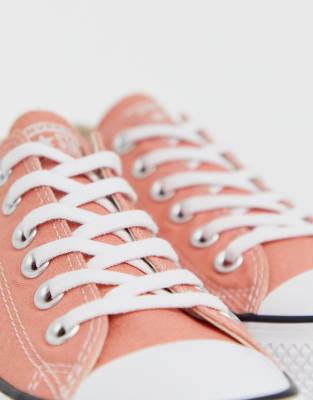 converse peach pink