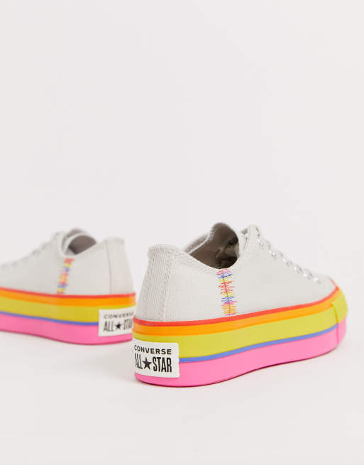 Platform 2024 converse rainbow