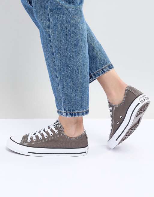 Converse – Chuck Taylor Ox – Sneaker in Grau