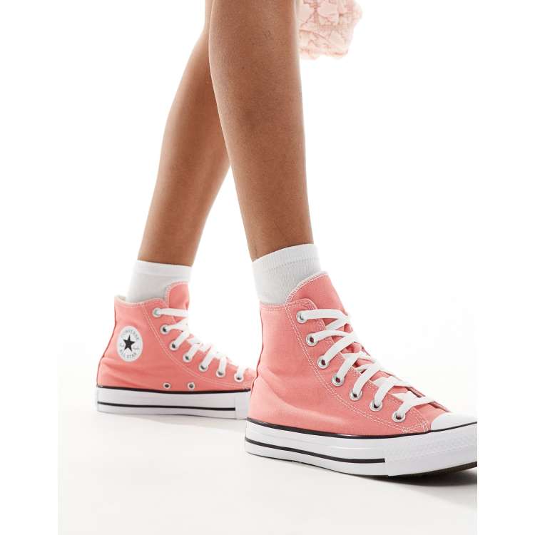 Converse shops traforate bianche