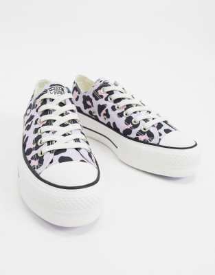 converse lilla basse