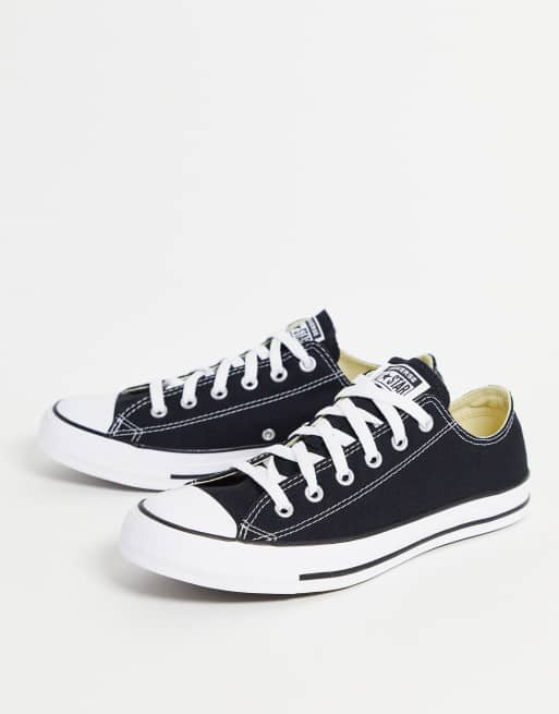 Merchandiser Forbindelse Bandit Converse Chuck Taylor - Sorte All Star Low Top | ASOS